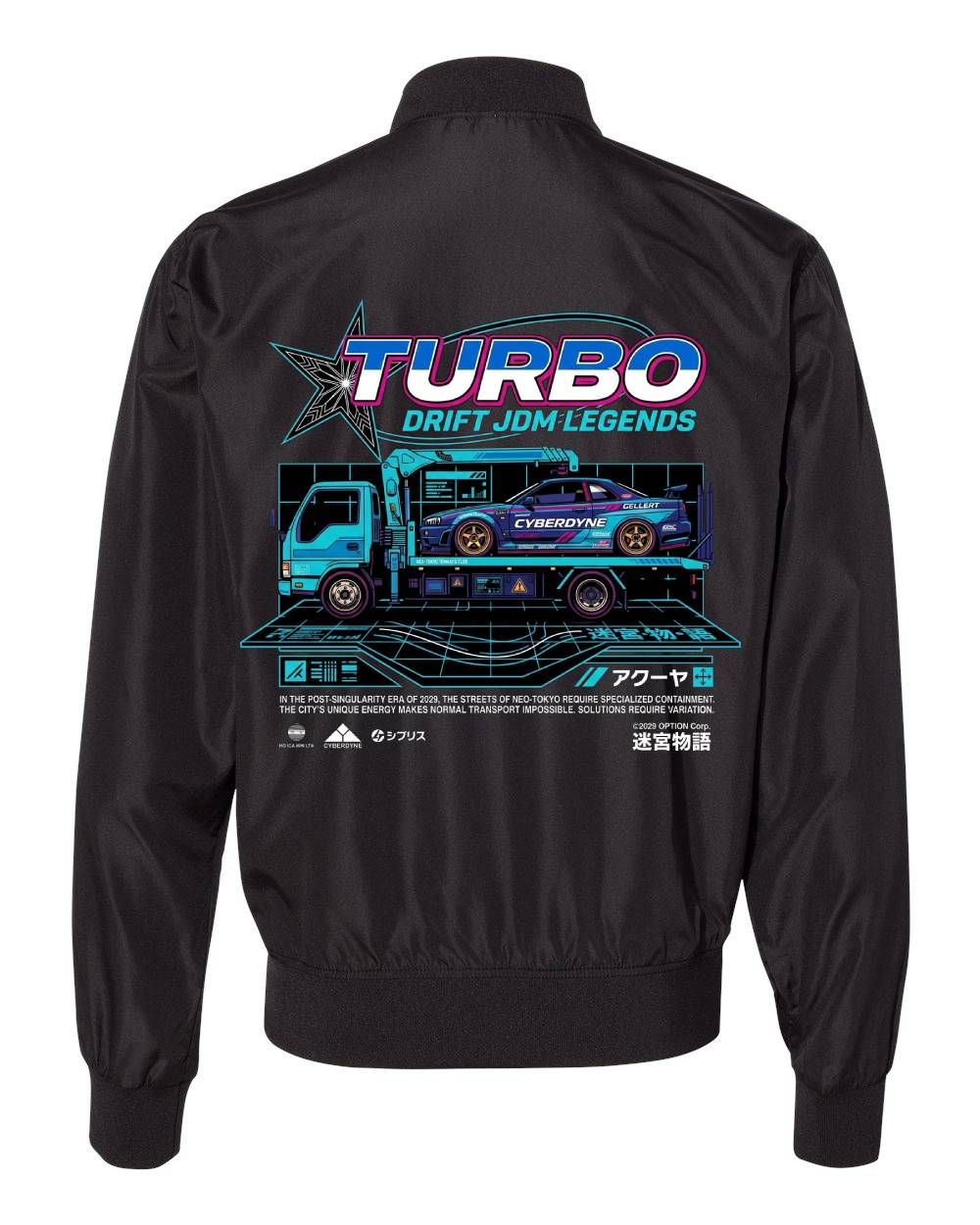 Turbo Drift JDM Legends Bomber Jacket