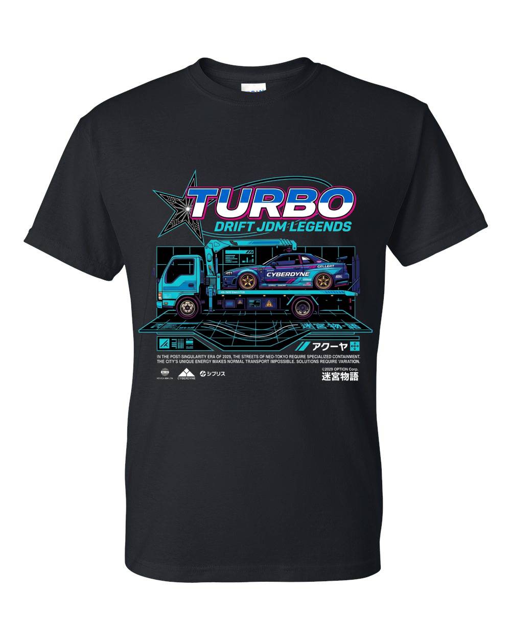 Turbo Drift JDM Legends T-Shirt
