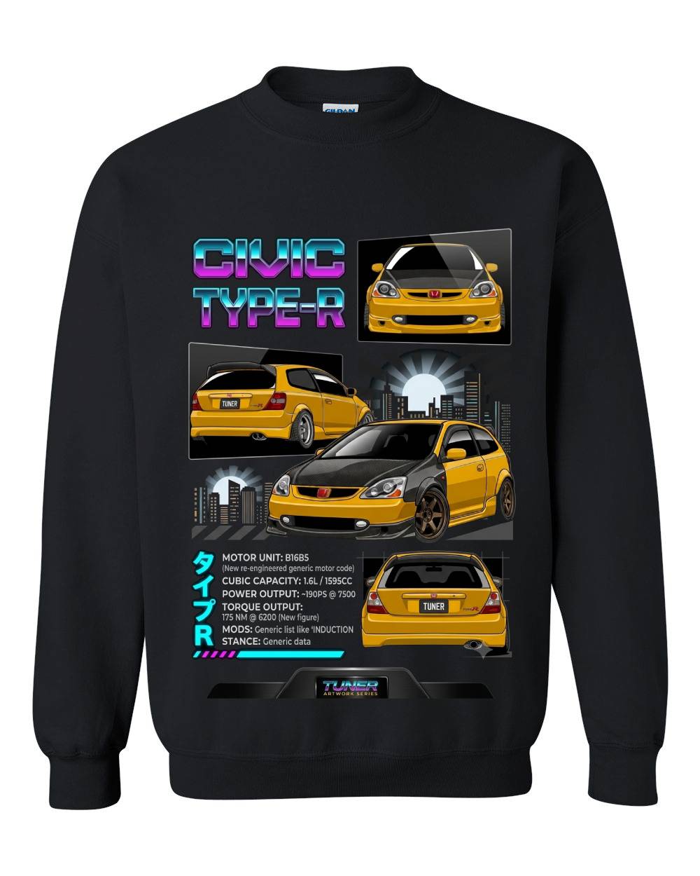Honda Civic Type-R Crewneck Sweatshirt