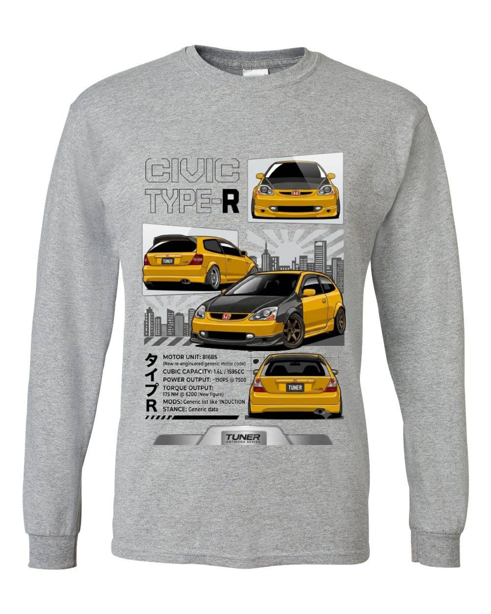 Civic Type-R Long Sleeve T-Shirt