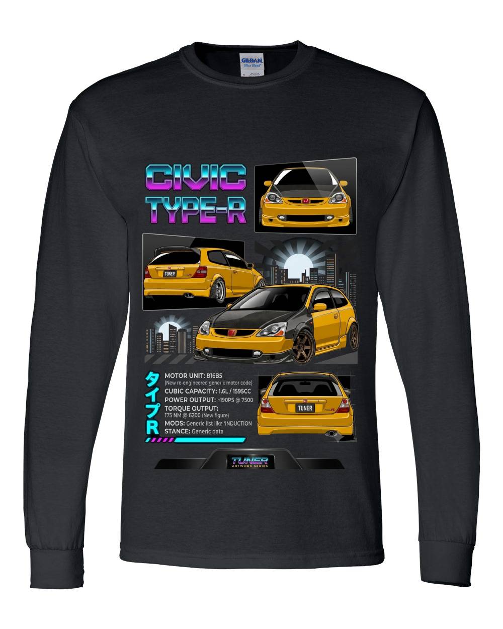 Civic Type-R Long Sleeve T-Shirt