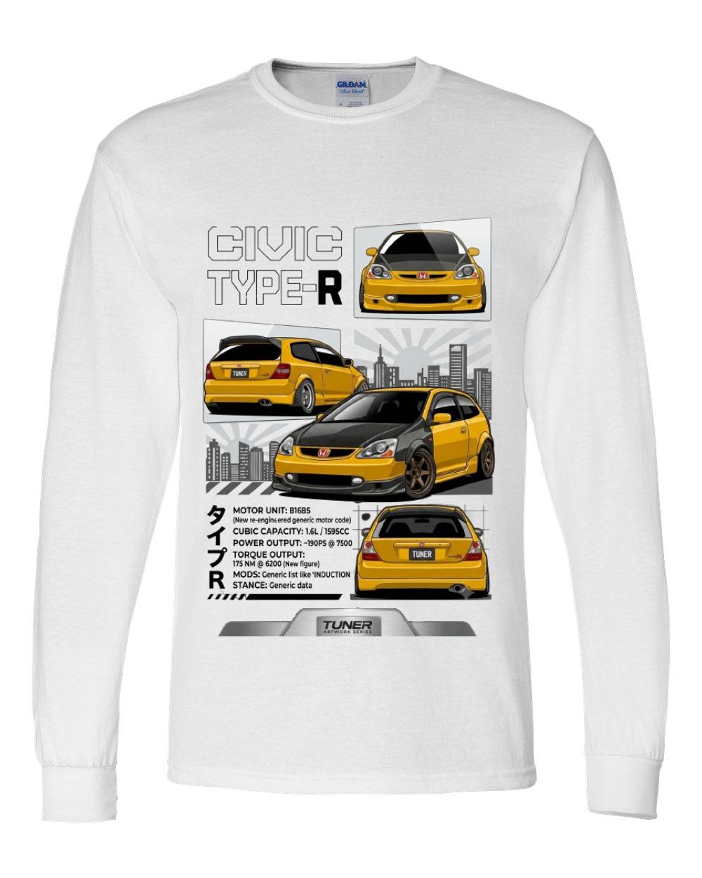 Civic Type-R Long Sleeve T-Shirt