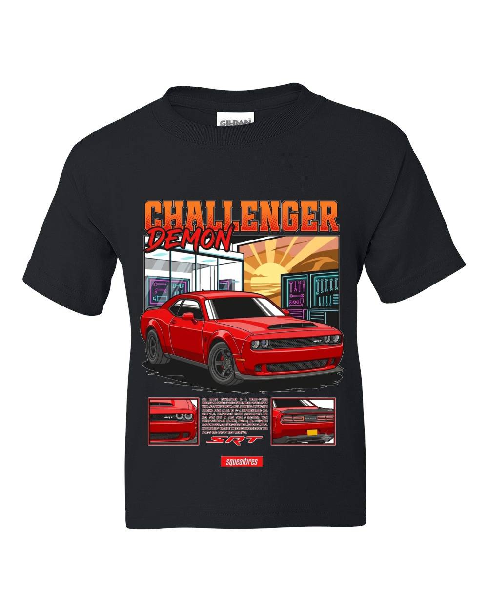 Challenger Demon Kids T-Shirt