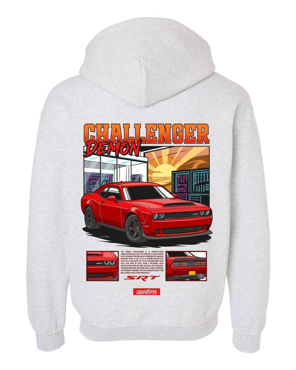 Challenger Demon Zip Hoodie