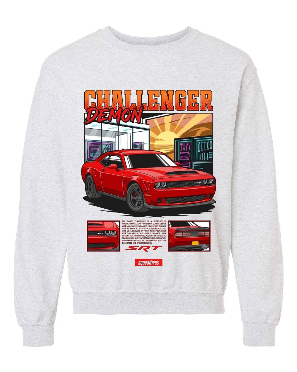 Challenger Demon Crewneck Sweatshirt