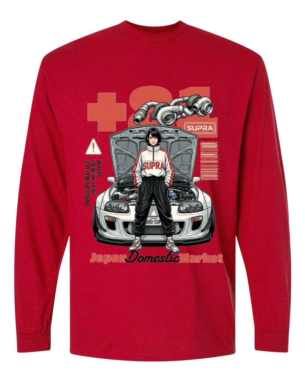 JDM Supra Long Sleeve T-Shirt