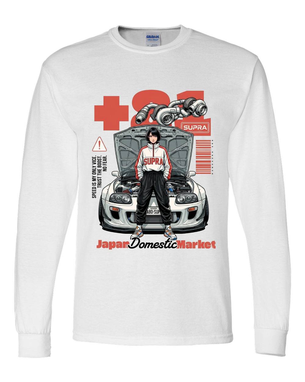 JDM Supra Long Sleeve T-Shirt