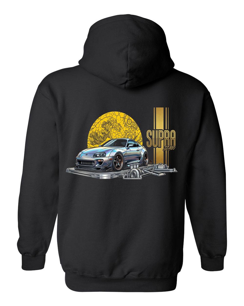 Supra JZA80 Japanese Wave Zip Hoodie