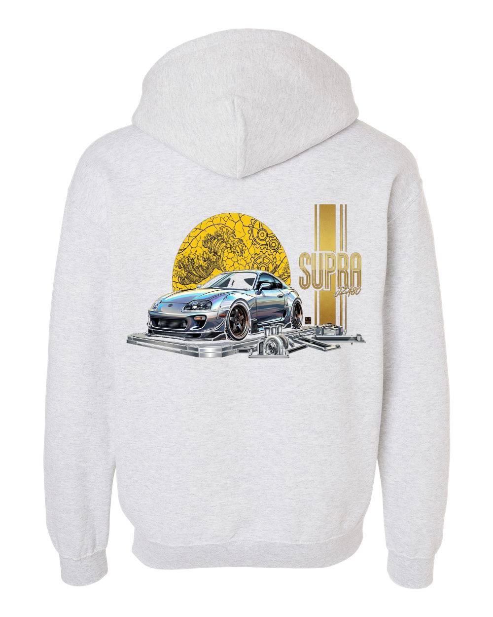 Supra JZA80 Japanese Wave Zip Hoodie