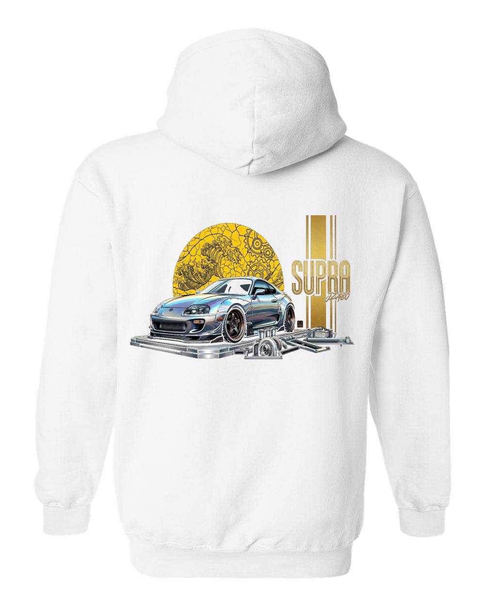 Supra JZA80 Japanese Wave Zip Hoodie