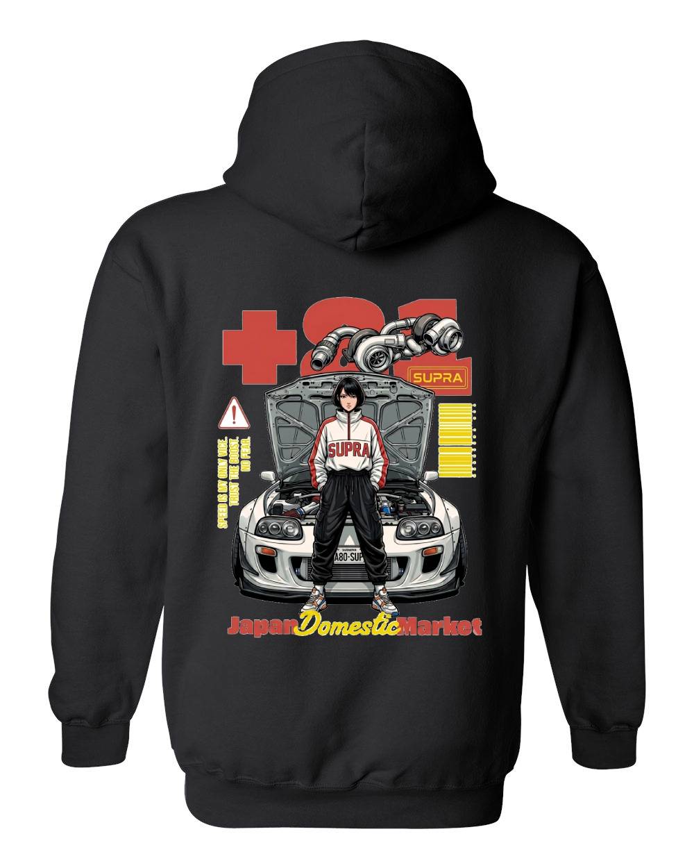JDM Supra Turbo Pullover Hoodie
