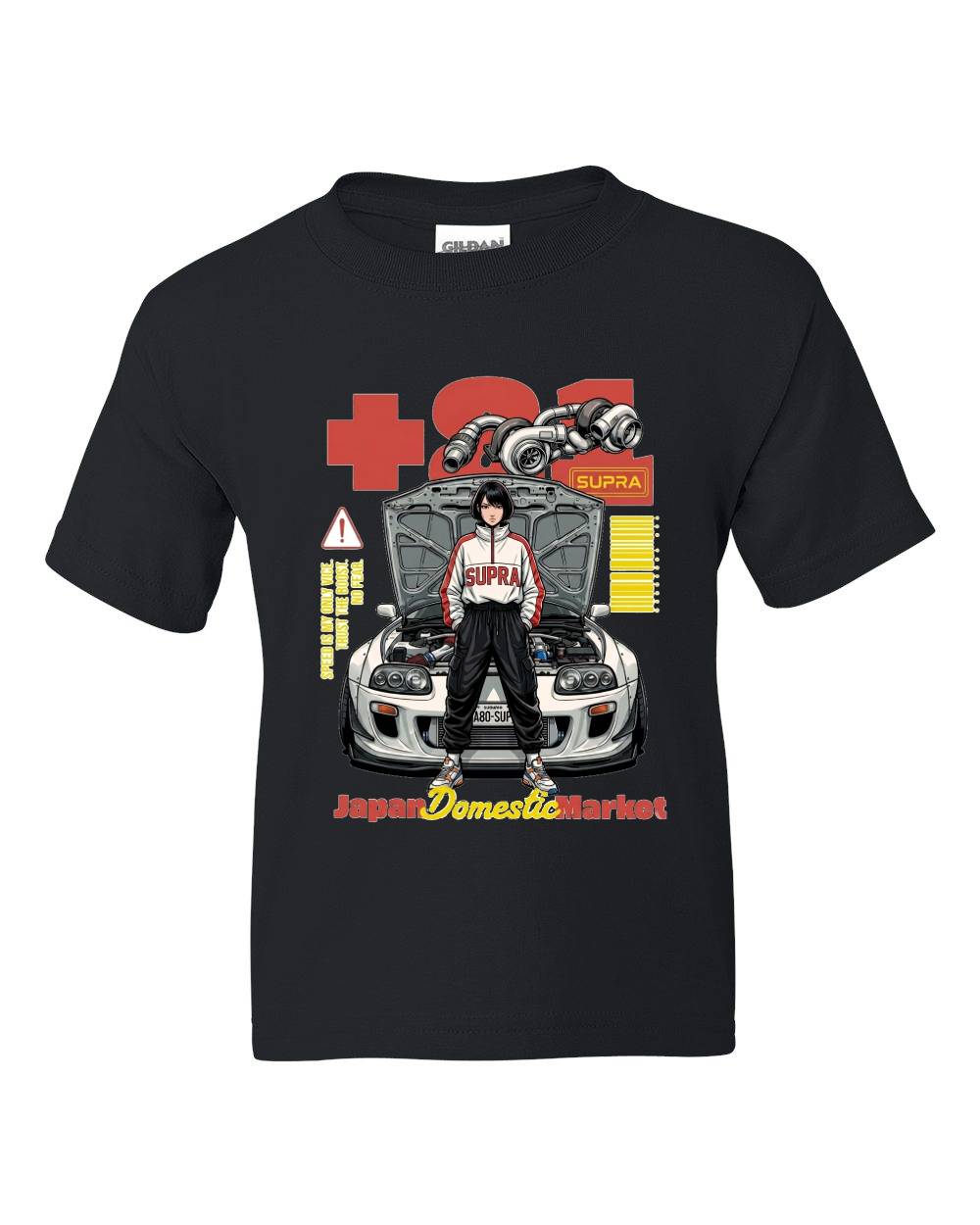 Japan Domestic Market Supra Kids T-Shirt