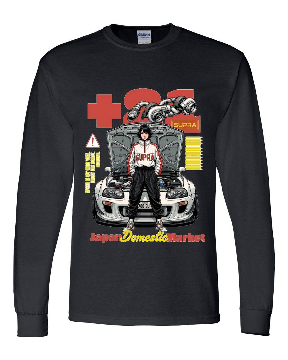 JDM Supra Long Sleeve T-Shirt