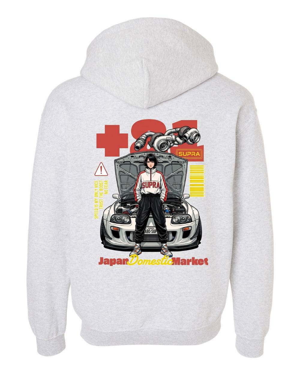 JDM Supra Turbo Pullover Hoodie