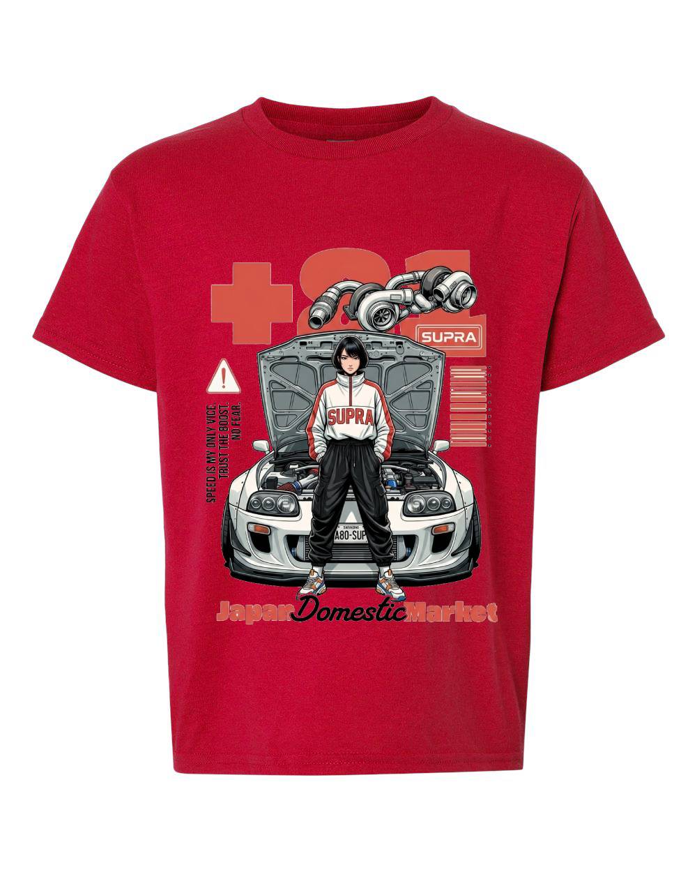 Japan Domestic Market Supra Kids T-Shirt