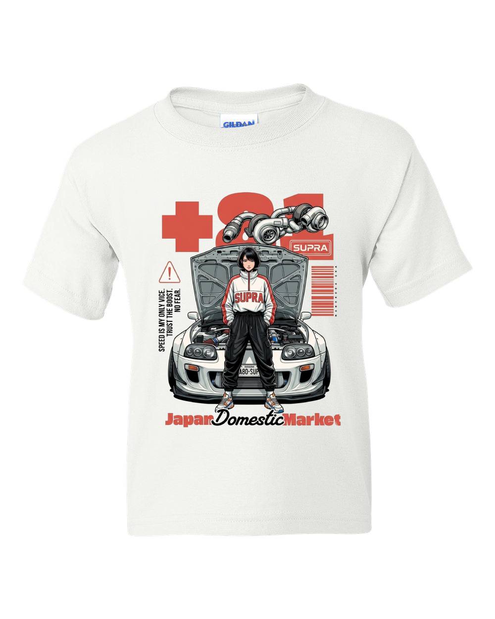 Japan Domestic Market Supra Kids T-Shirt