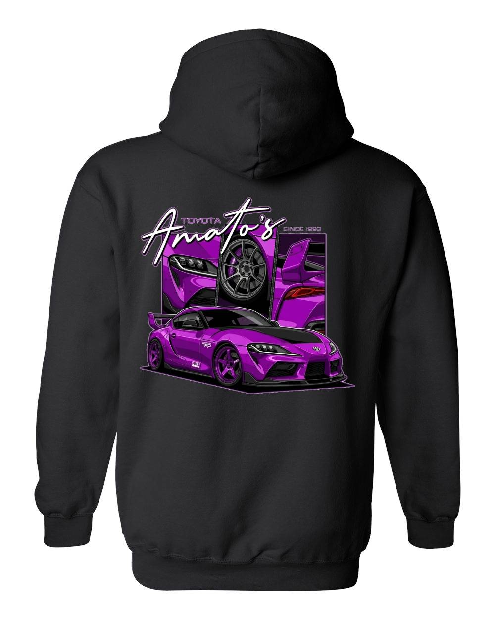 Amato's Toyota Supra Pullover Hoodie