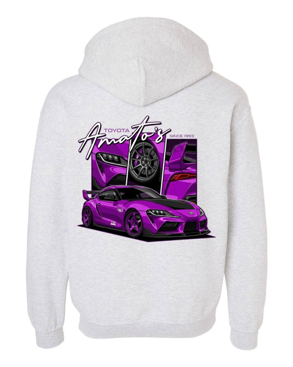 Amato's Toyota Supra Pullover Hoodie
