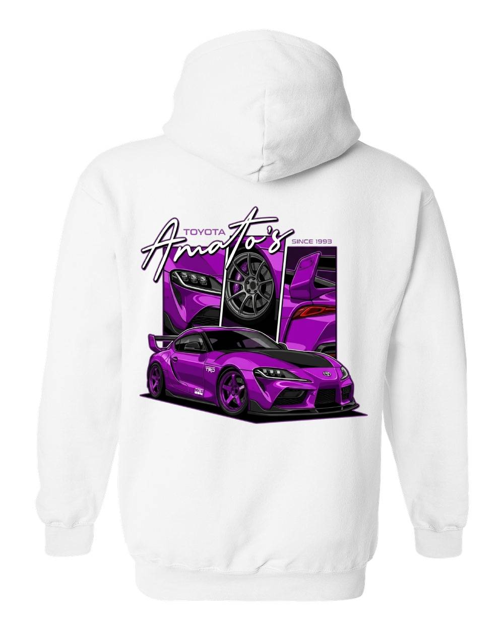 Amato's Toyota Supra Pullover Hoodie