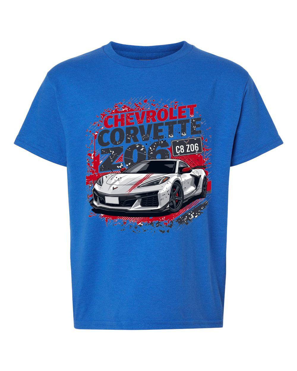 Chevrolet Corvette C8 Z06 Kids T-Shirt