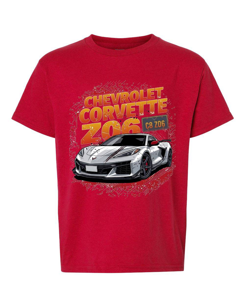 Chevrolet Corvette C8 Z06 Kids T-Shirt