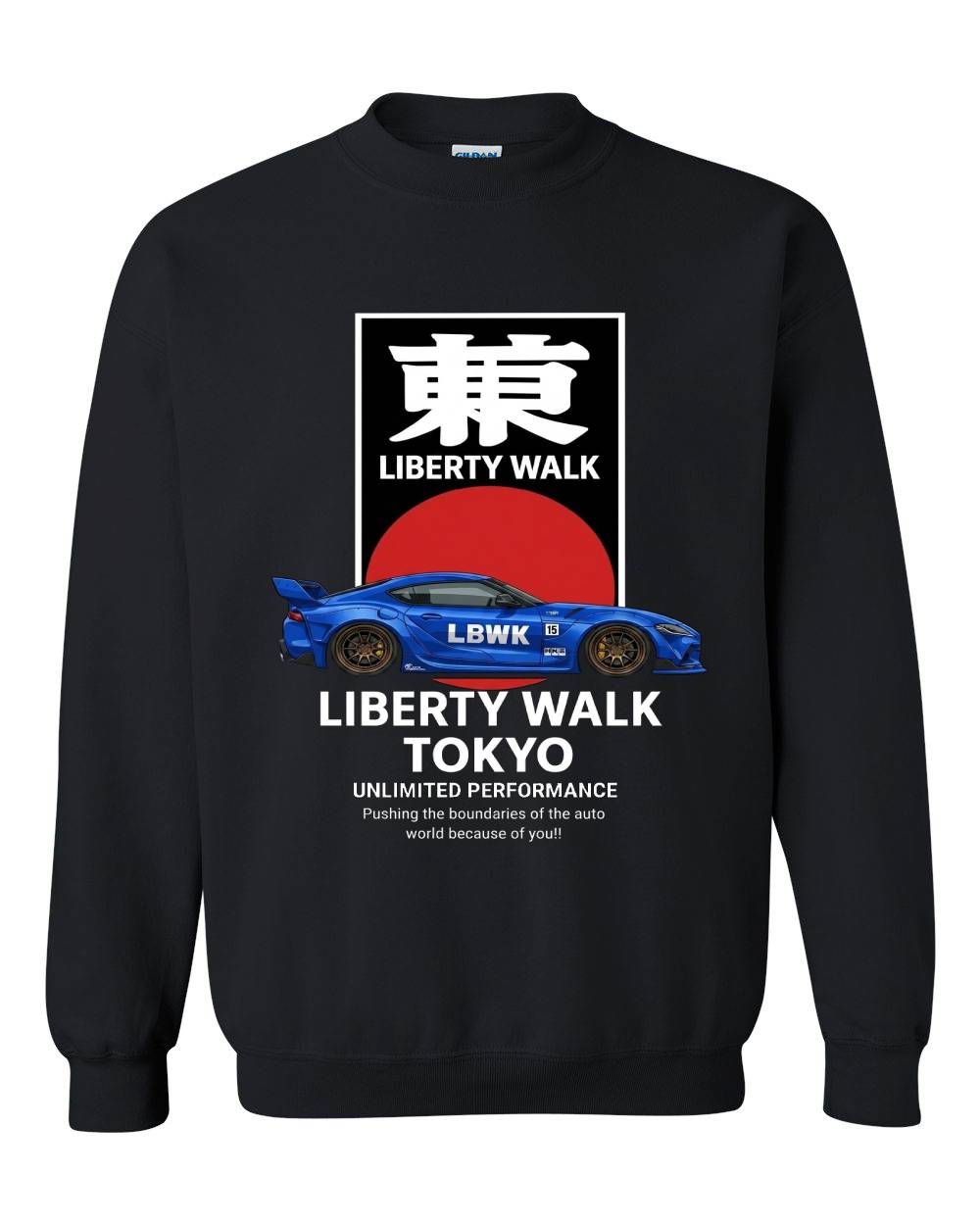 Liberty Walk Tokyo Crewneck Sweatshirt