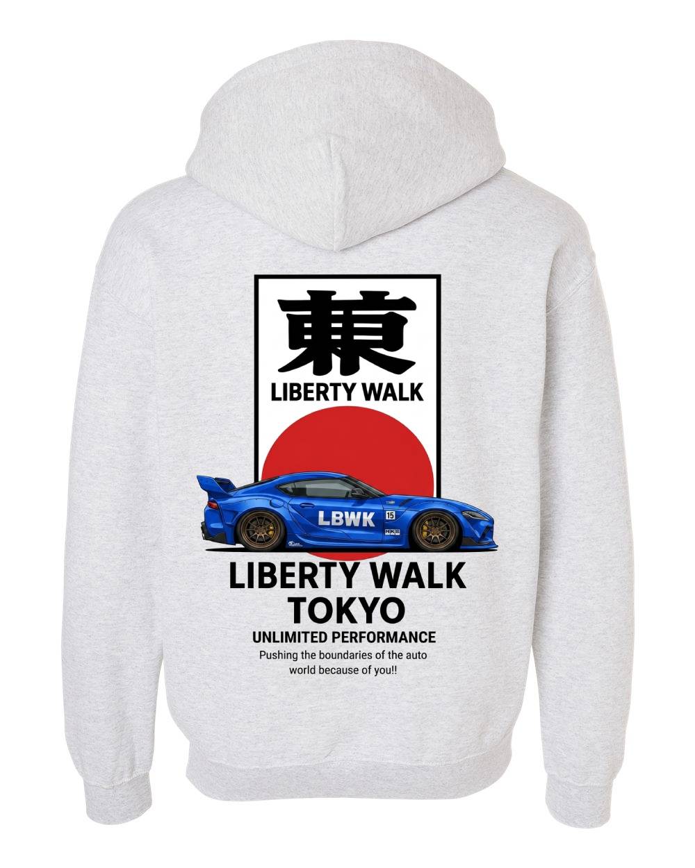 Liberty Walk Tokyo Car Hoodie