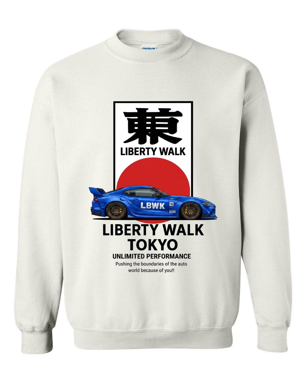 Liberty Walk Tokyo Crewneck Sweatshirt