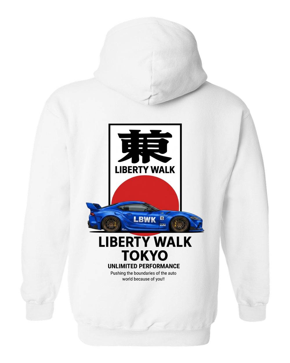 Liberty Walk Tokyo Car Hoodie