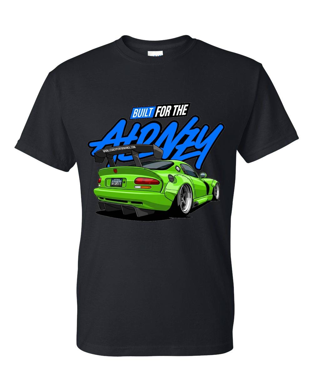 Built For The Agency Car Graphic T-Shirt