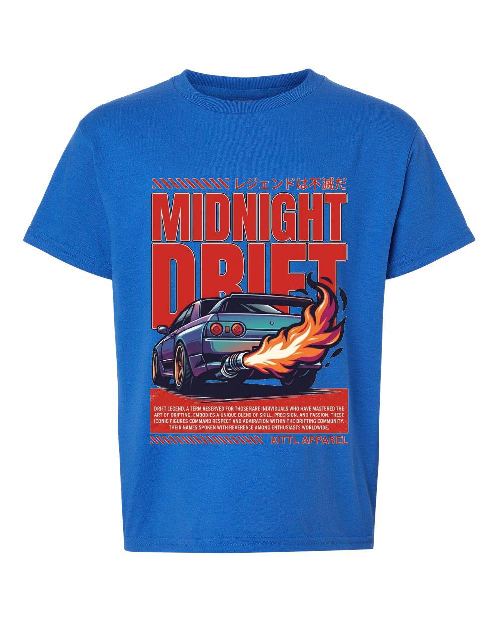 Midnight Drift Kids T-Shirt
