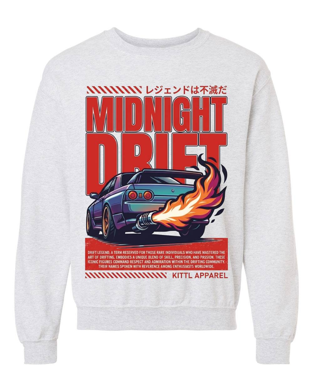 Midnight Drift Crewneck Sweatshirt
