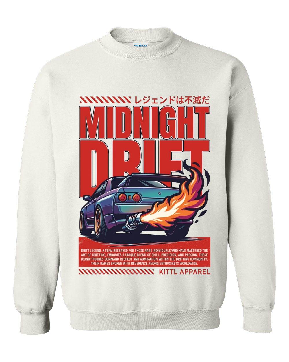 Midnight Drift Crewneck Sweatshirt