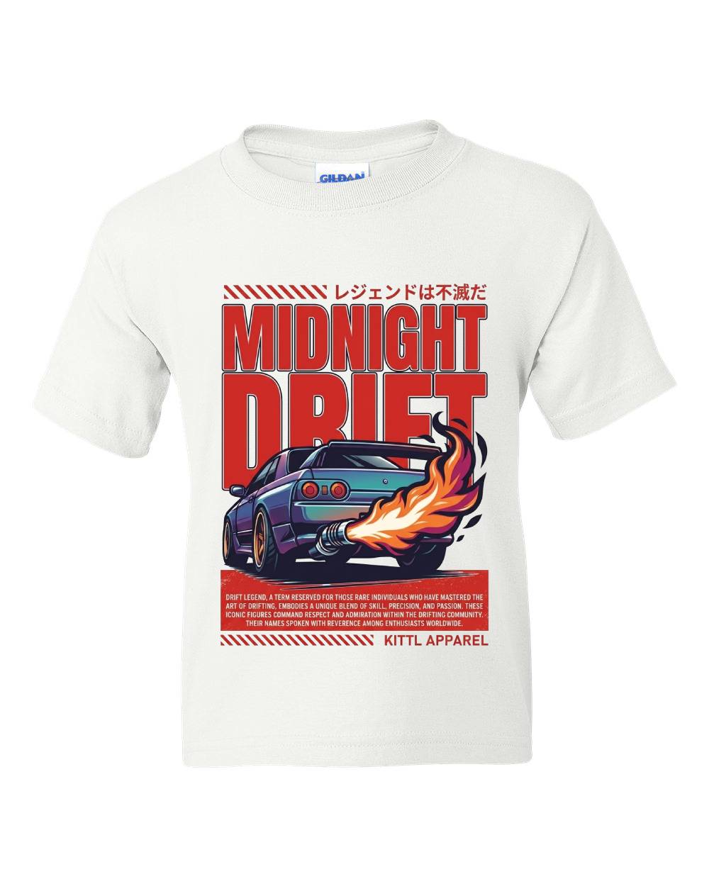 Midnight Drift Kids T-Shirt