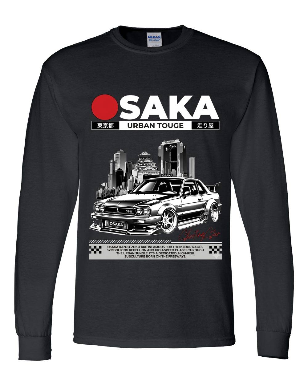 Osaka Urban Touge Long Sleeve T-Shirt