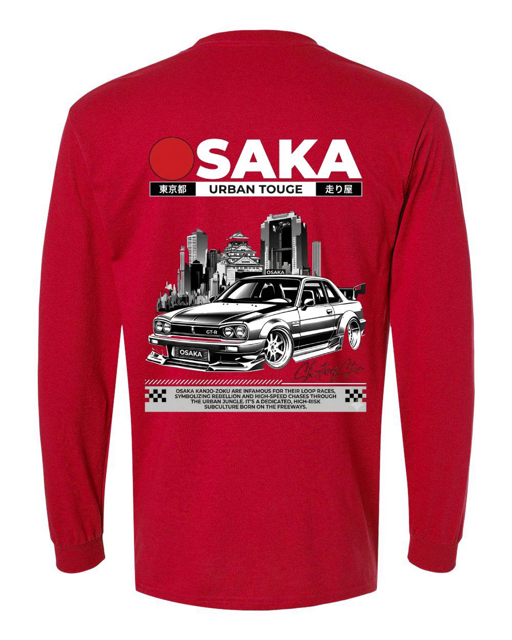 Osaka Urban Touge Long Sleeve T-Shirt