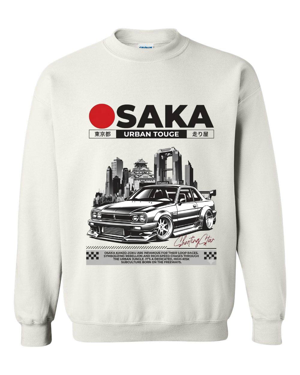 Osaka Urban Touge Crewneck Sweatshirt