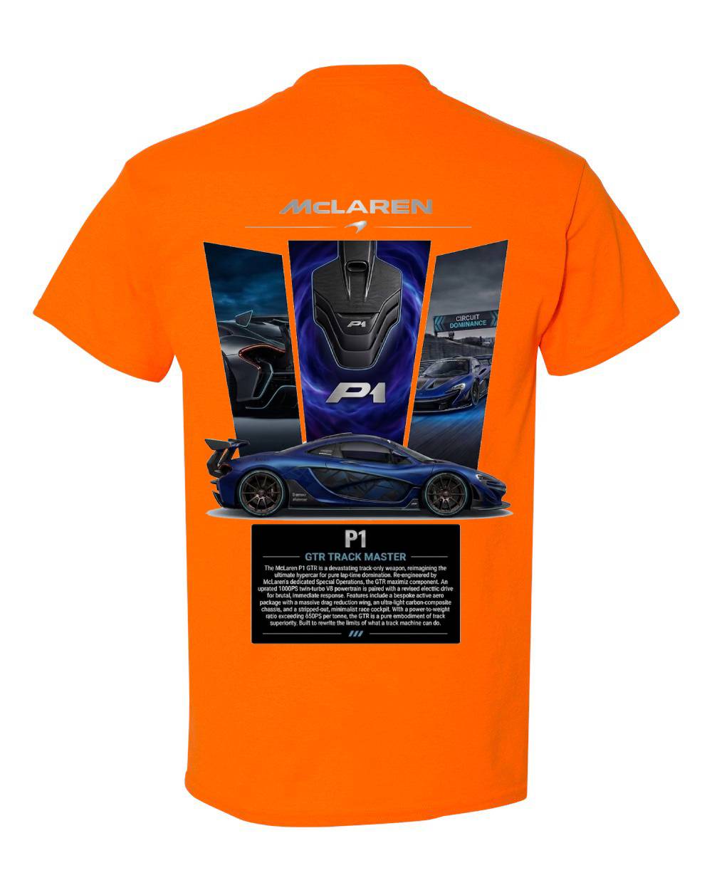 McLaren P1 GTR Track Master T-Shirt