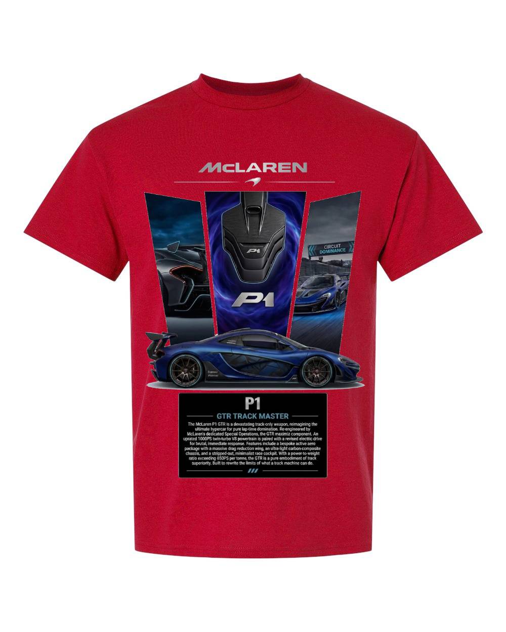 McLaren P1 GTR Track Master T-Shirt