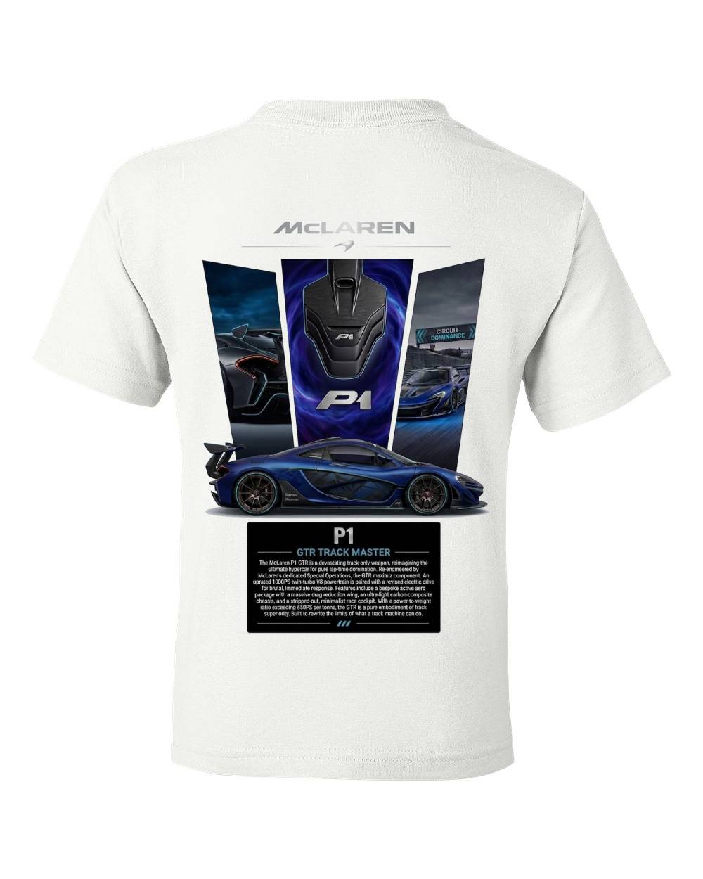 McLaren P1 GTR Track Master Kids T-Shirt