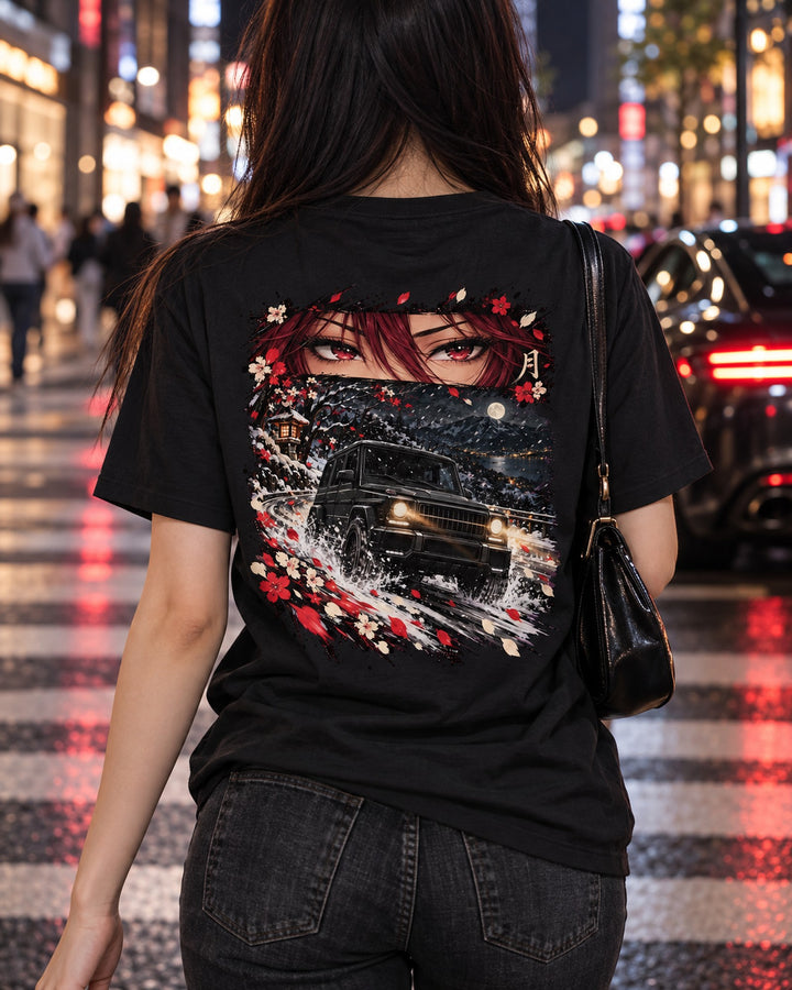 Mercedes-AMG G63 Anime Girl Shirt, Hoodie & More T-Shirt Black worn hero