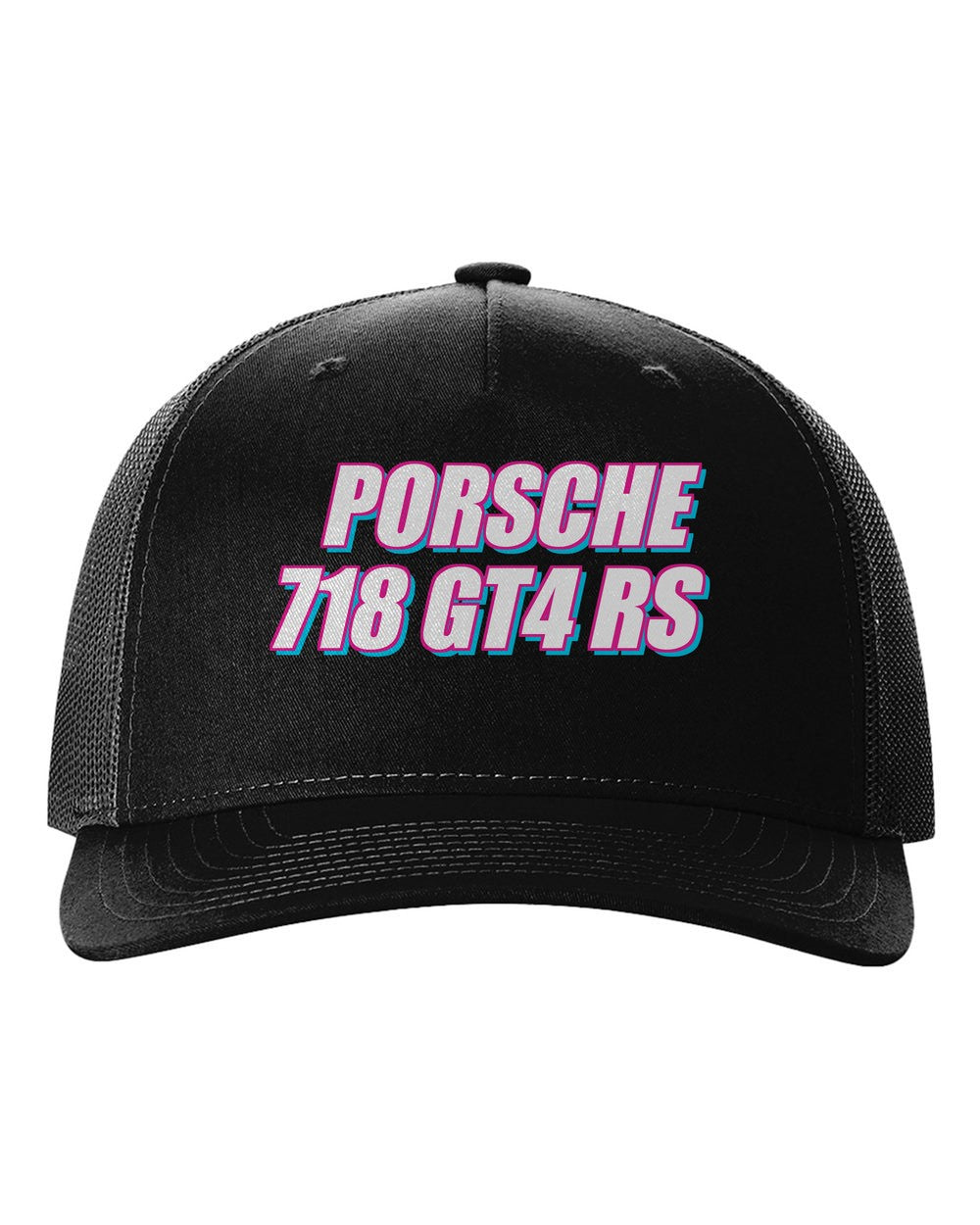 black hat front view with 車魂 mark