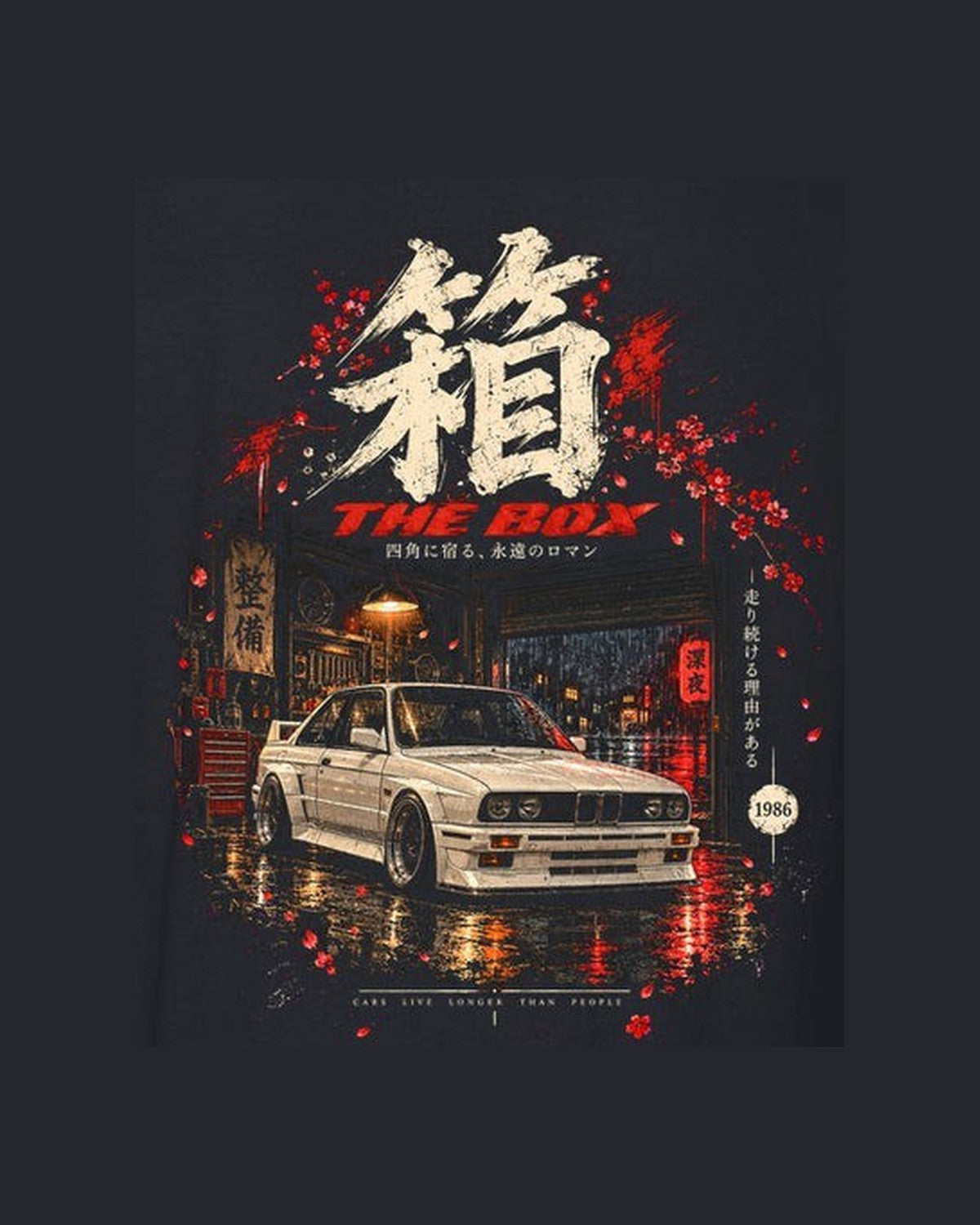 BMW M3 E30 The Box Shirt, Hoodie & More design only