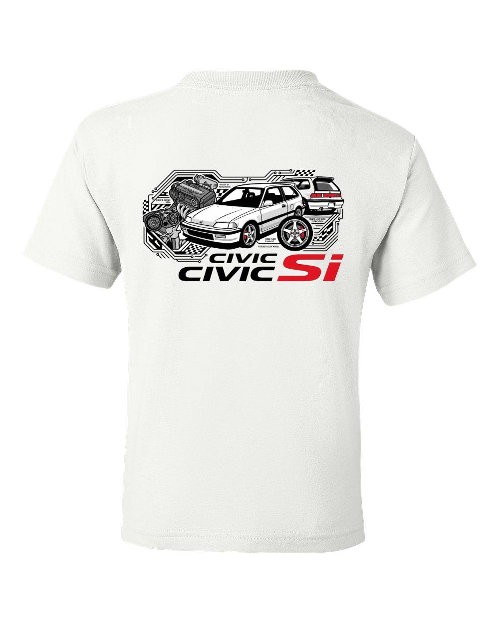 Honda Civic Si Kids T-Shirt
