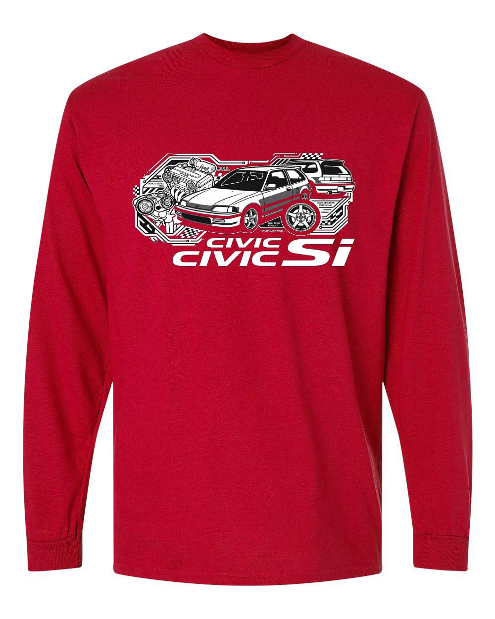 EF Civic Si Long Sleeve T-Shirt