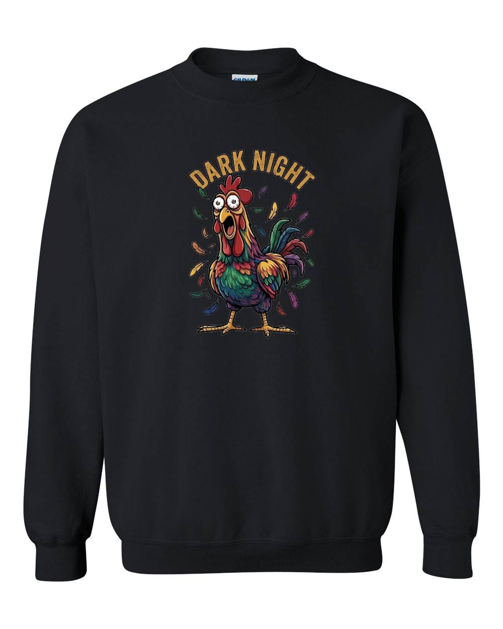 Dark Night Rooster Crewneck Sweatshirt