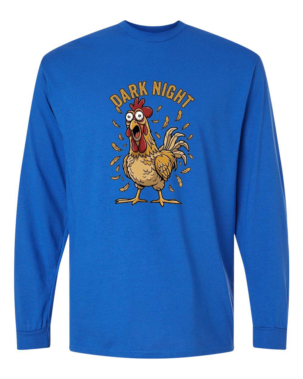 Dark Night Rooster Long Sleeve T-Shirt