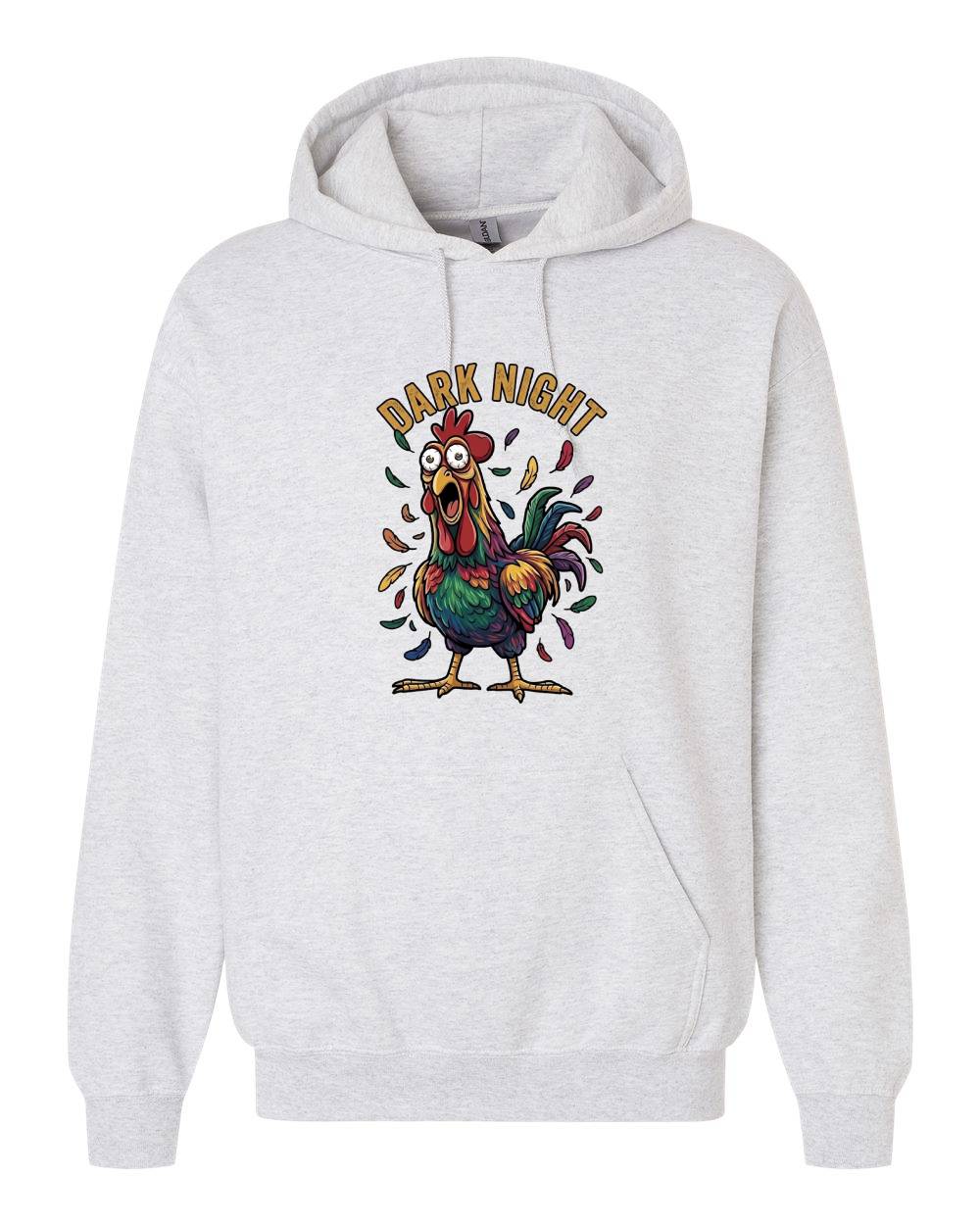 Dark Night Rooster Pullover Hoodie