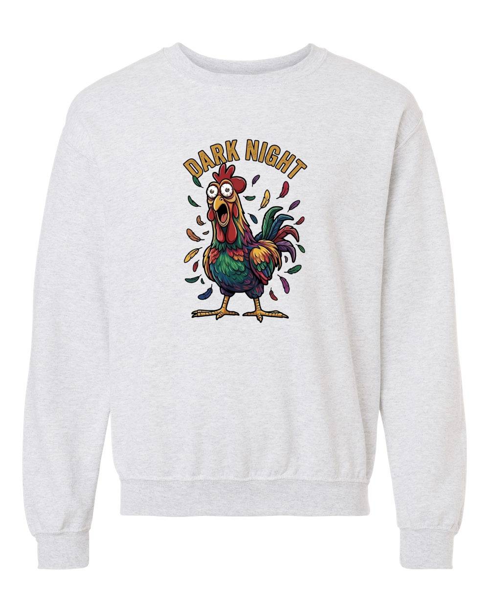 Dark Night Rooster Crewneck Sweatshirt
