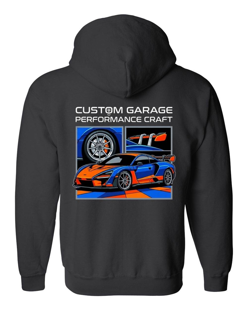 Custom Garage Performance Craft Zip Hoodie